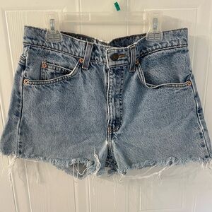 Levi's Blue Jean Shorts Classic Style